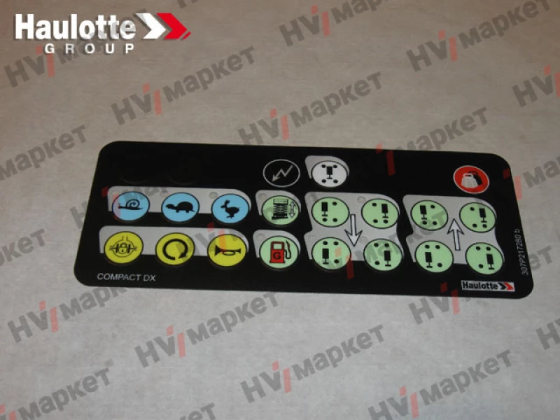 307P217280 - Наклейка для подъемника (3078152690) HV Market