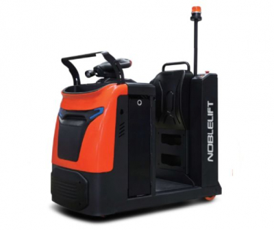 Самоходный Тягач для склада/производства T50N (Литий 300 Ач, EPS, Battery side extraction, Rubber drive tire,  Pin Code, Safety  light (Blue ray), Beacon) HV Market