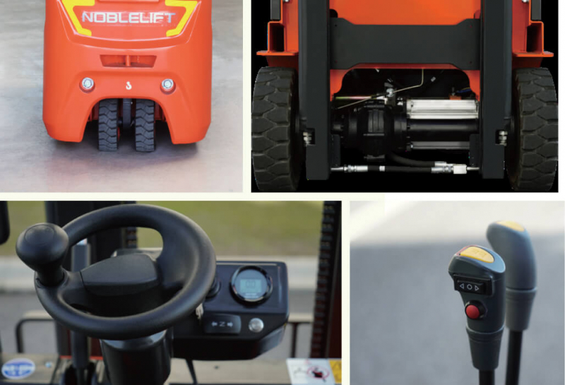 Погрузчик электрический трехопорный NOBLELIFT FE3R12Q  TX FFL 5000mm, 210A. (2023г.) HV Market