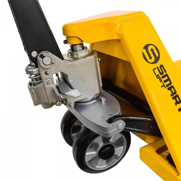 Гидравлическая тележка (рохля) SD-S (AC25; 2500 кг; 800х550 мм; RDP) SMARTLIFT HV Market