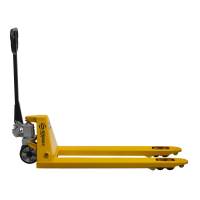 Гидравлическая тележка (рохля) SD (AC25; 2500 кг; 1150х550 мм; RDP) SMARTLIFT HV Market