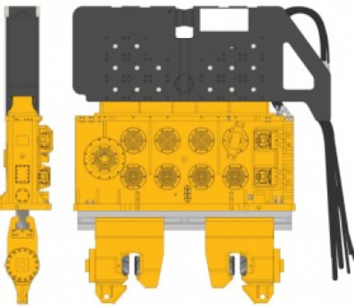 Вибропогружатель MSV 303JHF HV Market
