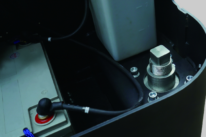 Самоходный штабелер PSE10L-C simplex mast (Литий, В-2000мм) HV Market