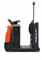 Самоходный Тягач для склада/производства T30N (Литий 300Ач, EPS, Battery side extraction, Rubber drive tire,  Pin Code, Safety  light (Blue ray), Beacon) HV Market