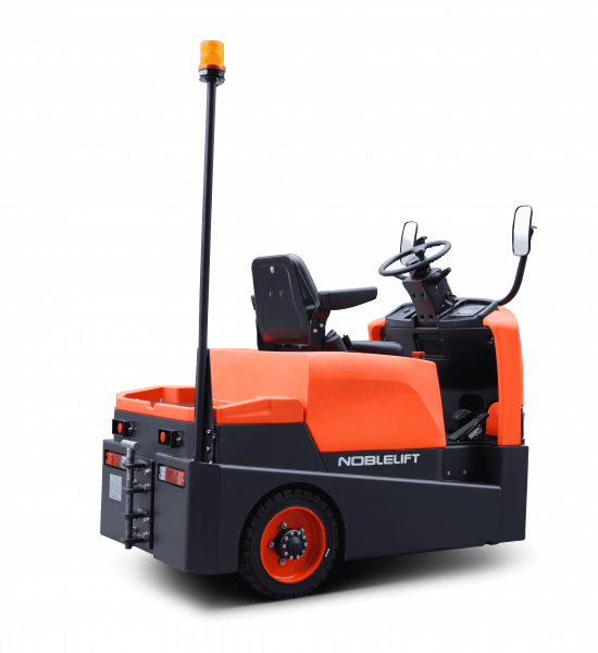 Самоходный Тягач для склада/производства T30Q (blue light and rearview mirror, walkie mode button, optional Controller Curtis F4A and display, Seat armrest) HV Market