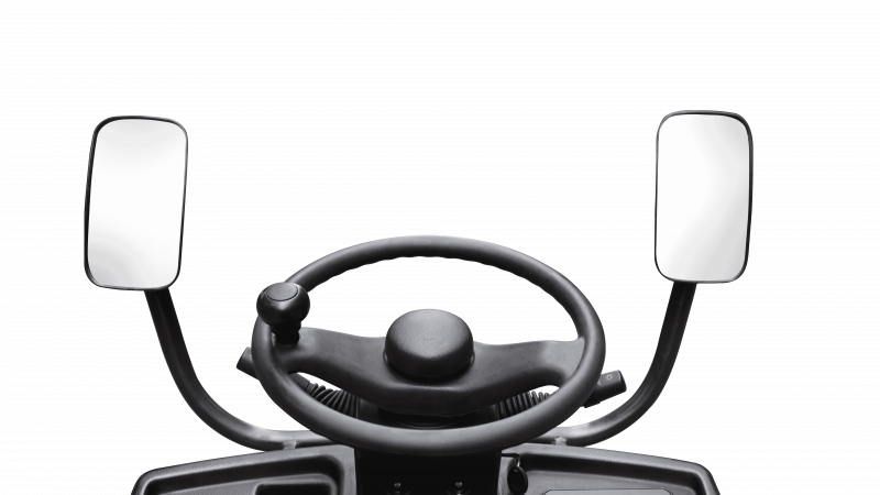 Самоходный Тягач для склада/производства T30Q (blue light and rearview mirror, walkie mode button, optional Controller Curtis F4A and display, Seat armrest) HV Market