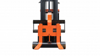 Узкопрозодный штабелер OPX15 Triplex mast (FFL, fully AC, with EPS, Fingertip control, Front wheel hydraulic brake, adjustable steering wheel, suspension seat, storage rack, dual screen triple wireless monitoring system, fork 180。 rotation, В-8500мм)  HV Market
