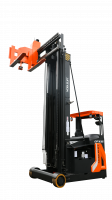 Узкопрозодный штабелер OPX15 Triplex mast (Литий 600Ач, FFL, fully AC, with EPS, Fingertip control, Front wheel hydraulic brake, adjustable steering wheel, suspension seat, storage rack, dual screen triple wireless monitoring system, fork 180。 rotation, В-5500мм)  HV Market