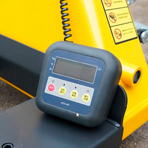 Гидравлическая тележка с весами BFC-8 (2000 кг; 1150х560 мм; PDP) SMARTLIFT HV Market