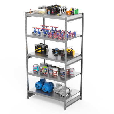 Стеллаж грузовой СГ Ультра (3000х1200х800) 5 ярусов, цинк