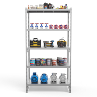 Стеллаж грузовой СГ Ультра (3000х1200х800) 5 ярусов, цинк HV Market