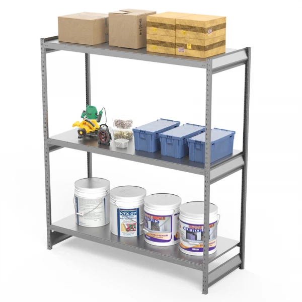 Стеллаж грузовой СГ Ультра (2500х1200х800) 3 яруса, без настила, для шин, дисков, колес (СГУ 251208бн) HV Market