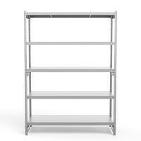 Стеллаж грузовой СГ Ультра (2500х1800х500) 5 ярусов, цинк HV Market