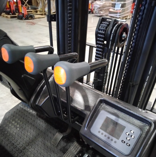 Электрический вилочный погрузчик FE4P16QC Duplex mast (Свинц-кислот 360Ач, В-3600мм) HV Market