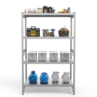 Стеллаж грузовой СГ Ультра (2500х1500х1000) 4 яруса, цинк HV Market