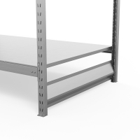 Стеллаж грузовой СГ Ультра (2500х1500х1000) 4 яруса, цинк HV Market