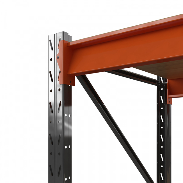 Стеллаж металлический ОПТИМА, 2000х2500х600 мм. Полки: 2 шт. фанера HV Market