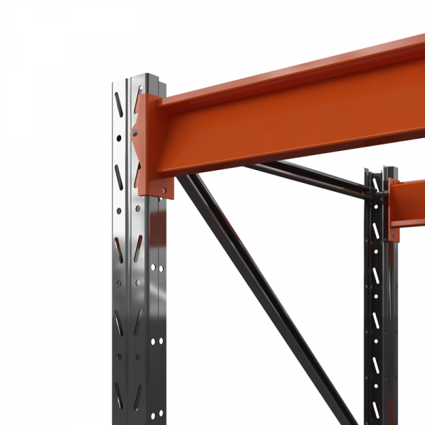 Стеллаж металлический ОПТИМА, 3000х1250х785 мм. Полки: 4 шт. без настила HV Market