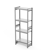 Стеллаж грузовой СГ Ультра (2000х1200х600) 4 яруса, цинк HV Market