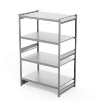 Стеллаж грузовой СГ Ультра (2500х1200х800) 4 яруса, цинк HV Market