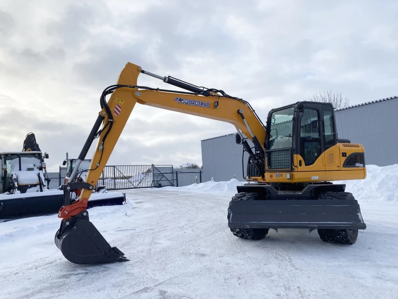 Мини-экскаватор QUADTRAC E130WH (12т, кабина, квикаплер) HV Market
