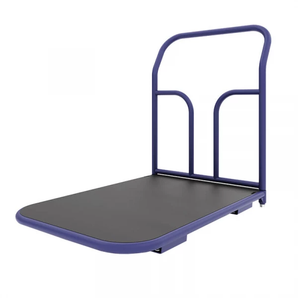 Тележка платформенная с резиновым покрытием ТПР 1 (500х800) без колёс