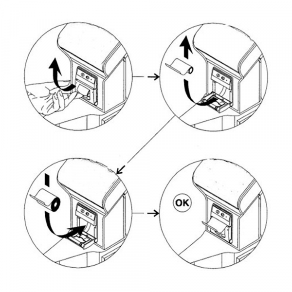 Гидравлическая тележка с весами и принтером OX 20VP OXLIFT 2000 кг
