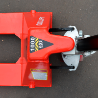 Ручная гидравлическая тележка низкопрофильная OXLIFT OX10-L35 35 мм 1000 кг HV Market