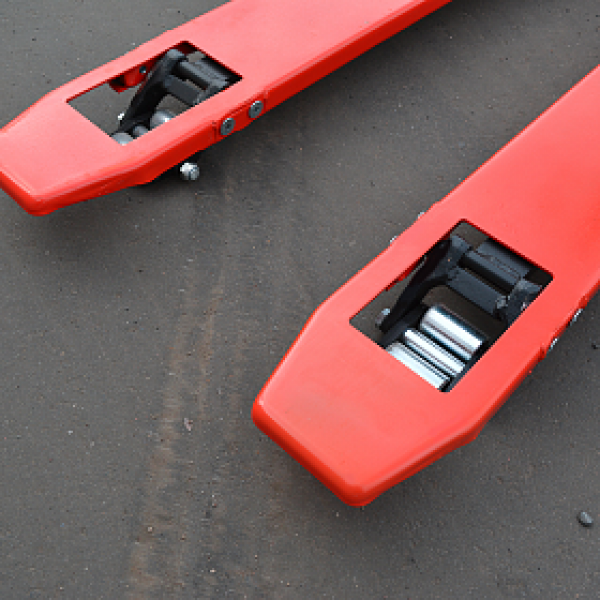 Ручная гидравлическая тележка низкопрофильная OXLIFT OX10-L35 35 мм 1000 кг