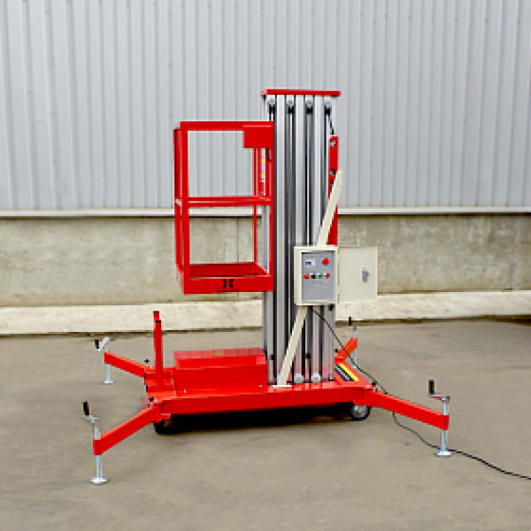 Телескопический одномачтовый подъемник ZX-1-100 OXLIFT 10 м 125 кг HV Market