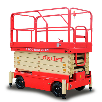 Ножничный подъемник QX-050-140 AC/DC OXLIFT 14000 мм 500 кг HV Market