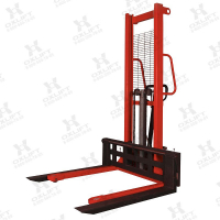 Гидравлический штабелер с широкими опорными лапами HS16-W OXLIFT 1600 мм 1500 кг HV Market