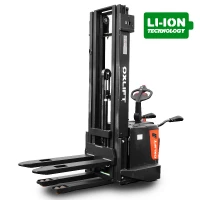 Самоходный штабелер с платформой для оператора OXLIFT BX15 Lion 4600 мм HV Market