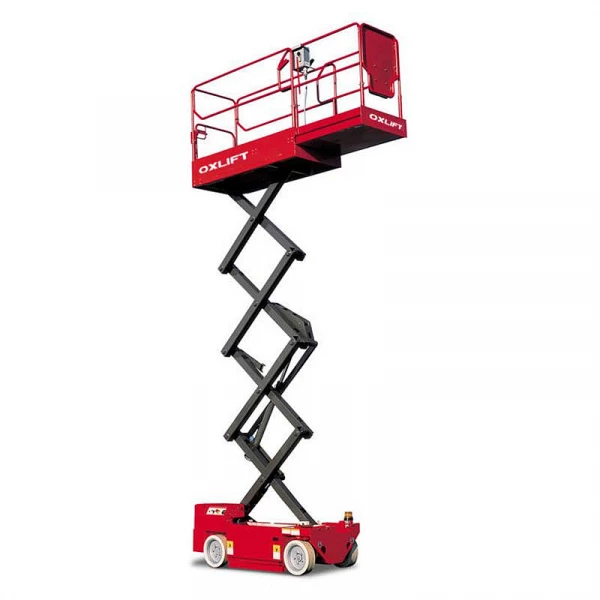 Самоходный ножничный подъемник QXE100S OXLIFT 8000 мм 230 кг HV Market