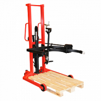 Тележка-Штабелер для кантовки бочек HS-DT1435 оптима OXLIFT 1400 мм 350 кг HV Market