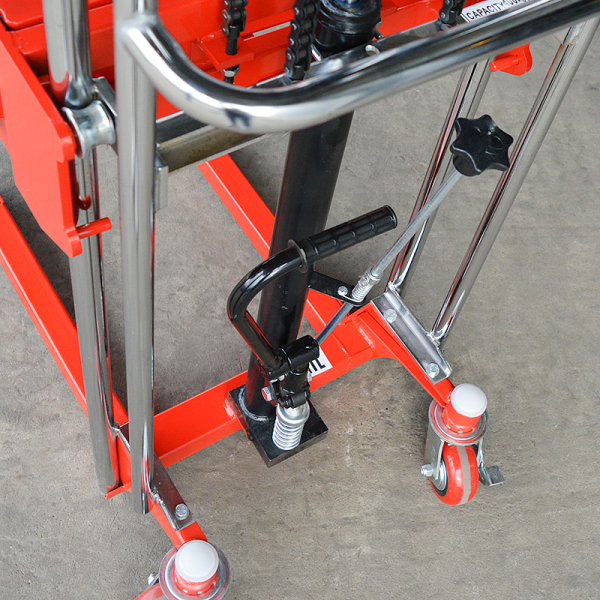 Ручной гидравлический штабелер с подъемной платформой OXLIFT HS4015 1500 мм 400 кг HV Market