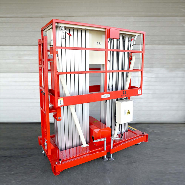 Телескопический двухмачтовый подъемник ZX-2-120 OXLIFT 12 м 200 кг HV Market