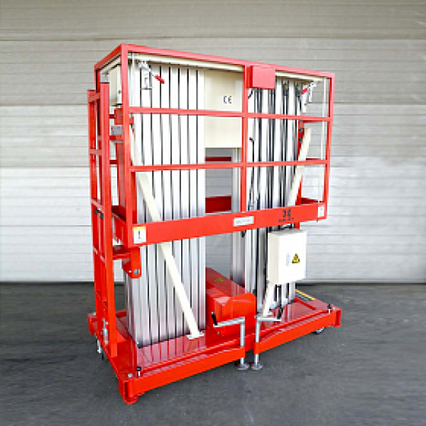 Телескопический двухмачтовый подъемник ZX-2-120 OXLIFT 12 м 200 кг HV Market