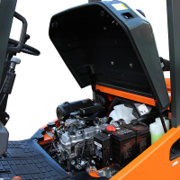 Дизельный погрузчик CPCD25-WS1K2 с японским двигателем, свободным подъемом и боковым смещением вил HV Market