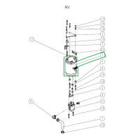 Электродвигатель масляного насоса для ричтрака RV (48V) HV Market