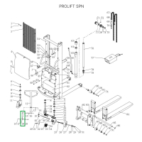 Амортизатор ручки для штабелеров SPN HV Market