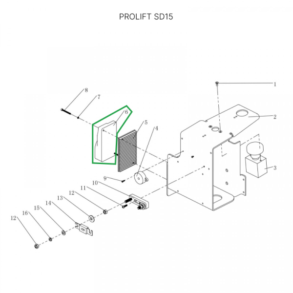 Контроллер Сurtis для штабелеров SDR 1-1,2 т, для тележек SD15 HV Market