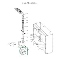 Ведущее колесо для штабелеров SDR/SDK1536,2036, SK20 HV Market