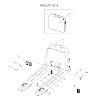 Аккумуляторная батарея 48В 30Ач Li-ion для тележек SD20L HV Market
