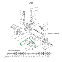 Опорная площадка гидроузла гидравлических тележек JC20 HV Market