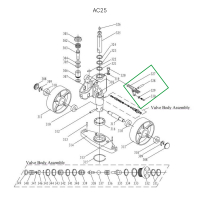 Коромысло спуска для гидравлических тележек AC25 HV Market