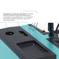 Штабелер с выдвижной мачтой (мини-ричтрак) PROLIFT PRO MRV 2045 li-ion HV Market