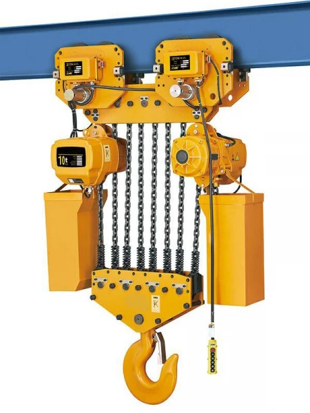 Таль электрическая цепная TOR ТЭЦП (HHBD10-04T) 10,0 т 6 м 380В (серия G) HV Market