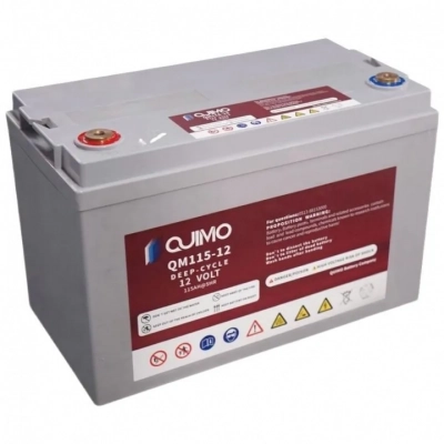 Батарея тяговая QUIMO AGM 12V 115Ah QM115-12 HV Market