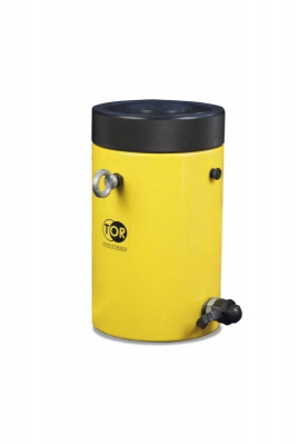 Домкрат гидравлический TOR HHYG-100150LS (ДГ100П150Г) 100 т с фиксирующей гайкой HV Market